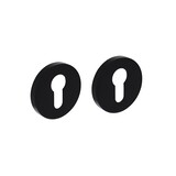 Intersteel Cilinderrozet 55x8mm aluminium zwart Intersteel Cilinderrozet 55x8mm aluminium zwart