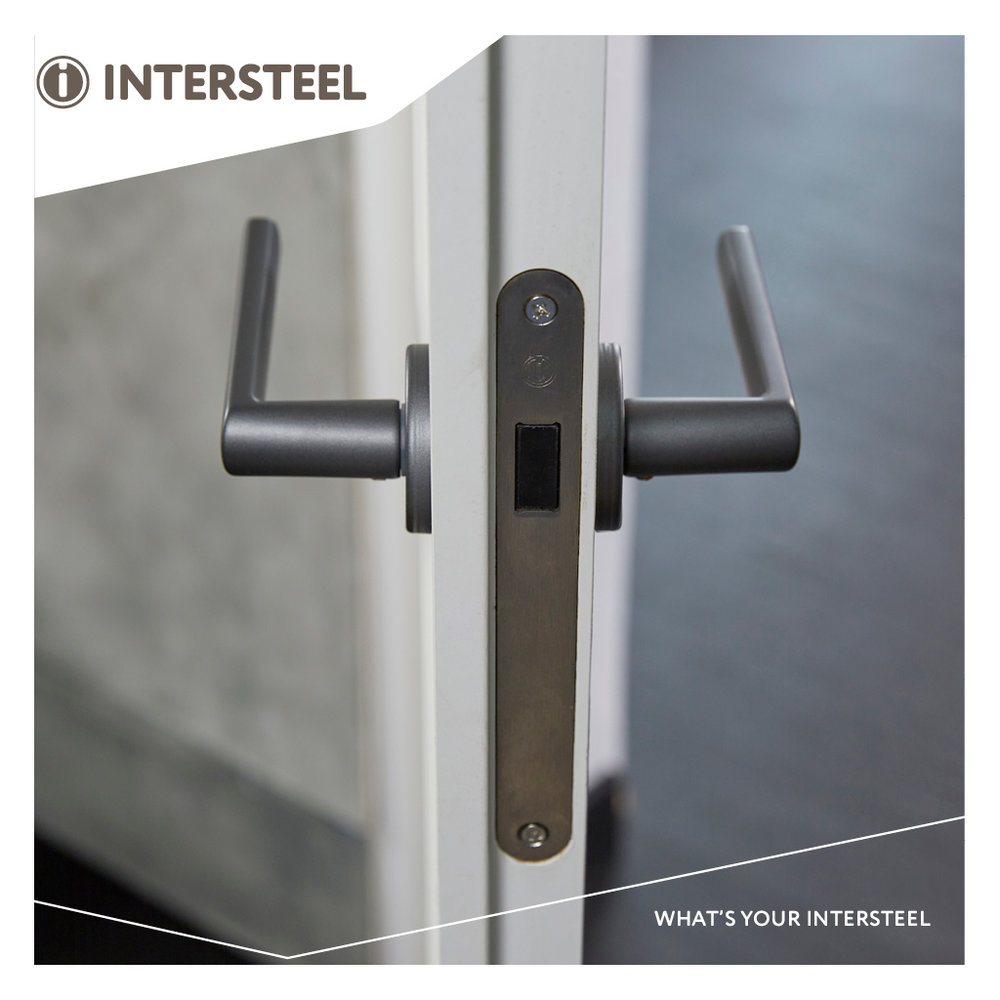 Intersteel Woningbouw magneet loopslot geborsteld RVS Intersteel Woningbouw magneet loopslot geborsteld RVS