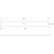 Intersteel Tussenrail 45 cm antiek Intersteel Tussenrail 45 cm antiek