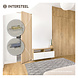 Intersteel Taatsdeurscharnier tot 75 kilo geborsteld RVS Intersteel Taatsdeurscharnier tot 75 kilo geborsteld RVS