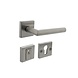 Intersteel Set achterdeurbeslag vierkant SKG3 geborsteld RVS Intersteel Set achterdeurbeslag vierkant SKG3 geborsteld RVS