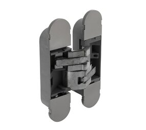 Intersteel Scharnier 130x30mm fiberglas onzichtbaar nikkel 3D verstelbaar