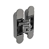 Intersteel Scharnier 130x30mm fiberglas onzichtbaar nikkel 3D verstelbaar Intersteel Scharnier 130x30mm fiberglas onzichtbaar nikkel 3D verstelbaar