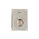 Intersteel Luikring rechthoekig 65 x 49mm nikkel Intersteel Luikring rechthoekig 65 x 49mm nikkel