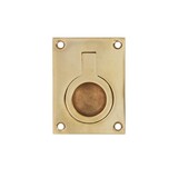 Intersteel Luikring rechthoekig 65 x 49mm messing gelakt Intersteel Luikring rechthoekig 65 x 49mm messing gelakt