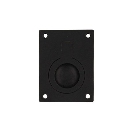 Intersteel Luikring rechthoekig 65 x 49mm mat zwart Intersteel Luikring rechthoekig 65 x 49mm mat zwart