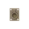 Intersteel Luikring rechthoekig 41 x 31mm messing getrommeld Intersteel Luikring rechthoekig 41 x 31mm messing getrommeld
