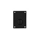 Intersteel Luikring rechthoekig 41 x 31mm mat zwart Intersteel Luikring rechthoekig 41 x 31mm mat zwart