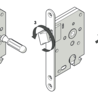 Intersteel Woningbouw klavier dag- en nachtslot geborsteld rvs 55 mm - voor binnendeur Intersteel Woningbouw klavier dag- en nachtslot geborsteld rvs 55 mm - voor binnendeur