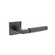 Intersteel Intersteel Deurklink Bau-Stil vierkant rozet antracietgrijs Intersteel Intersteel Deurklink Bau-Stil vierkant rozet antracietgrijs