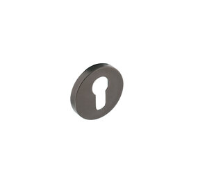 Intersteel Set ronde profielcilinderrozetten antraciet grijs Intersteel Set ronde profielcilinderrozetten antraciet grijs