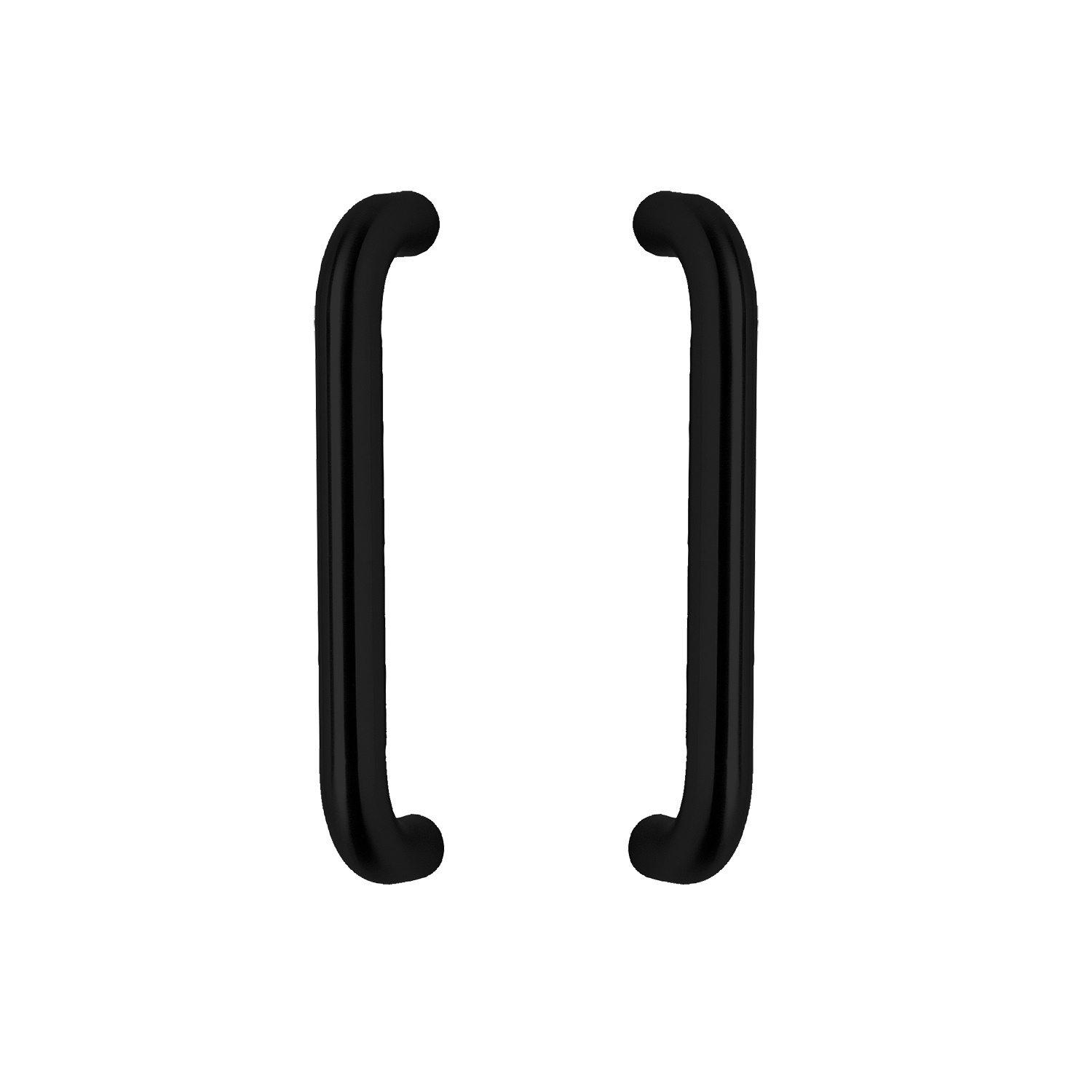 Intersteel Handgrepen U-vorm mat zwart