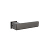 Intersteel Deurklink Amsterdam met minimalistische rozet in antraciet grijs Intersteel Deurklink Amsterdam met minimalistische rozet in antraciet grijs