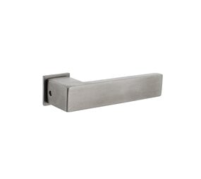 Intersteel Deurklink Amsterdam met minimalistische rozet in geborsteld RVS
