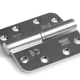 Dulimex Kogelstift paumelle ronde hoeken 89x89 mm SKG3 staal verzinkt Links Dulimex Kogelstift paumelle ronde hoeken 89x89 mm SKG3 staal verzinkt Links