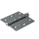 Dulimex Kogellagerscharnier rechte hoeken RVS geborsteld tot 40 kilo Dulimex Kogellagerscharnier rechte hoeken RVS geborsteld tot 40 kilo