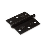 Dulimex Kogellagerscharnier rechte hoeken RVS zwart tot 40 kilo Dulimex Kogellagerscharnier rechte hoeken RVS zwart tot 40 kilo