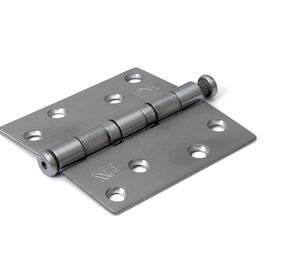 Dulimex Kogellagerscharnier rechte hoeken RVS geborsteld tot 80 kilo