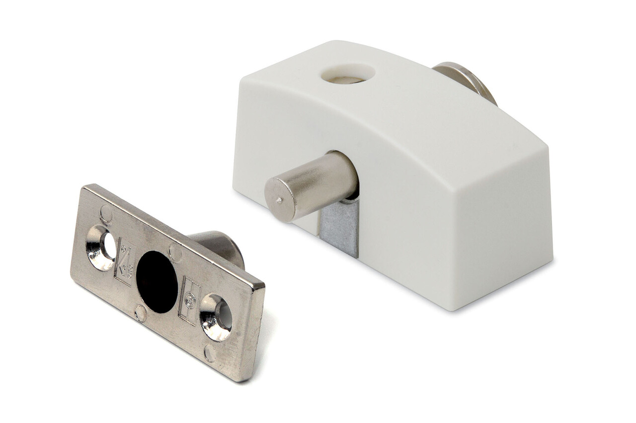 Dulimex Oplegslot smal buitendraaiend SKG1 wit - voor binnendeur - Dulimex Dulimex Oplegslot smal buitendraaiend SKG1 wit - voor binnendeur - Dulimex