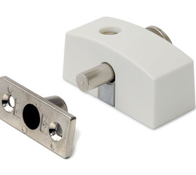 Dulimex Oplegslot smal buitendraaiend SKG1 wit Dulimex Oplegslot smal buitendraaiend SKG1 wit