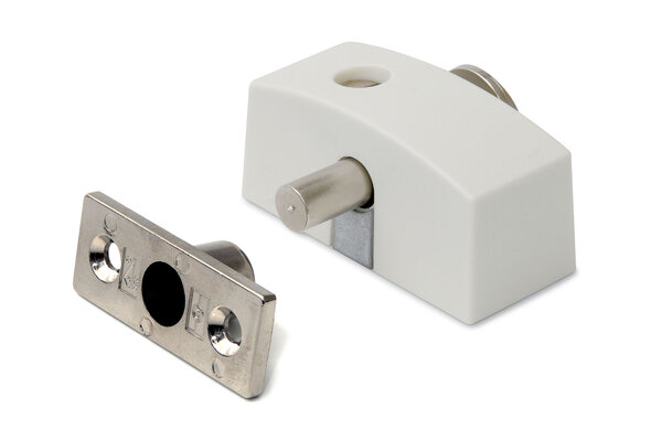 Dulimex Oplegslot smal buitendraaiend SKG1 wit - voor binnendeur - Dulimex Dulimex Oplegslot smal buitendraaiend SKG1 wit - voor binnendeur - Dulimex