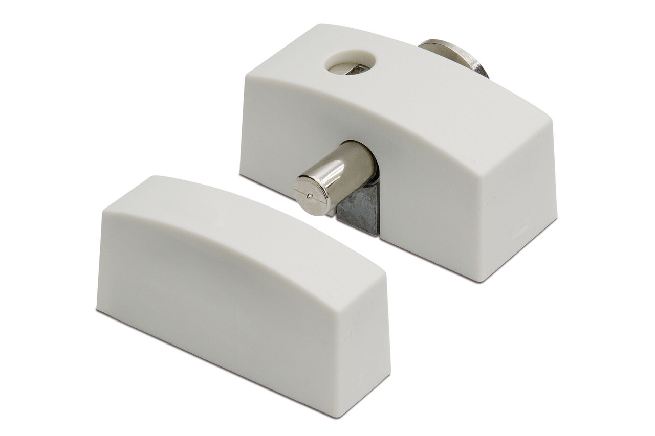 Dulimex Oplegslot smal binnendraaiend SKG1 wit - voor binnendeur - Dulimex