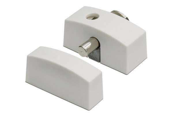 Dulimex Oplegslot smal binnendraaiend SKG1 wit - voor binnendeur - Dulimex