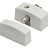 Dulimex Oplegslot smal binnendraaiend SKG1 wit - voor binnendeur - Dulimex