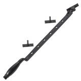 De Oude Deurklink Raamuitzetter Deco mat zwart De Oude Deurklink Raamuitzetter Deco mat zwart