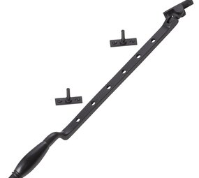 De Oude Deurklink Raamuitzetter Deco mat zwart De Oude Deurklink Raamuitzetter Deco mat zwart