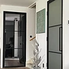 Loftdeur Stalen scharnierdeur helder glas met kozijn 231.5x93 cm rechtsdraaiend Loftdeur Stalen scharnierdeur helder glas met kozijn 231.5x93 cm rechtsdraaiend