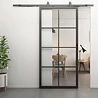 Loftdeur Stalen schuifdeur 8-vaks met helder glas Incl. schuifdeursysteem 235x100 cm Loftdeur Stalen schuifdeur 8-vaks met helder glas Incl. schuifdeursysteem 235x100 cm