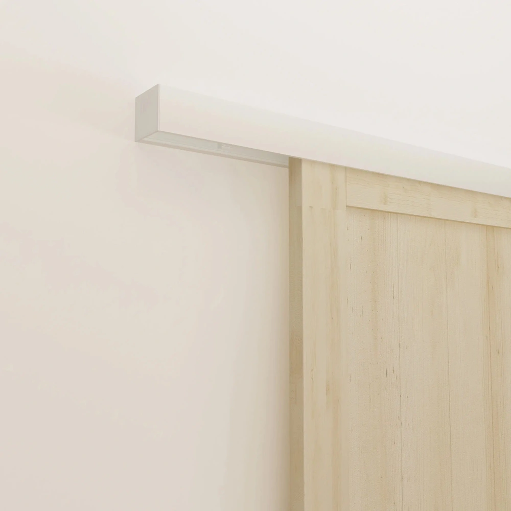 Loftdeur Wit Modern Schuifdeursysteem 200/240cm wandmontage Loftdeur Wit Modern Schuifdeursysteem 200/240cm wandmontage