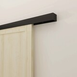 Loftdeur Schuifdeursysteem Modern zwart 200/240cm plafondmontage Loftdeur Schuifdeursysteem Modern zwart 200/240cm plafondmontage