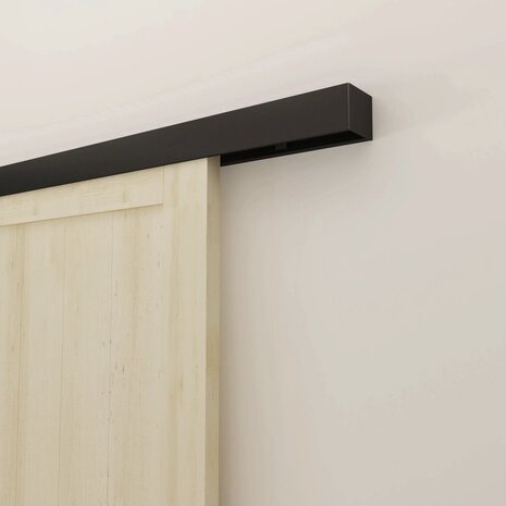 Loftdeur Schuifdeursysteem Modern zwart 200/240cm plafondmontage Loftdeur Schuifdeursysteem Modern zwart 200/240cm plafondmontage