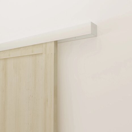 Loftdeur Schuifdeursysteem Modern wit 200/240 cm plafondmontage Loftdeur Schuifdeursysteem Modern wit 200/240 cm plafondmontage