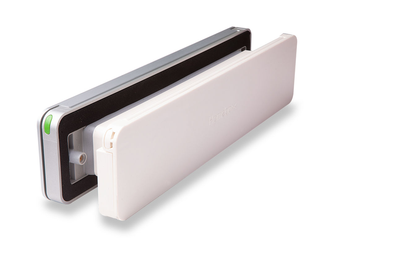 Homebox Homebox brievenbus - geborsteld aluminium buitendeel Homebox Homebox brievenbus - geborsteld aluminium buitendeel