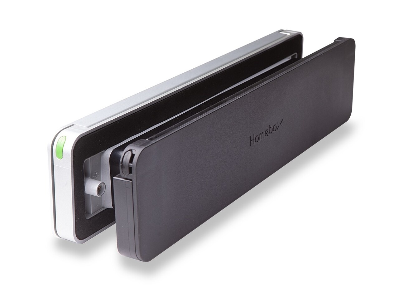 Homebox Homebox brievenbus - geborsteld aluminium buitendeel Homebox Homebox brievenbus - geborsteld aluminium buitendeel