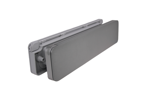 Homebox Homebox Geïsoleerde brievenbus Aluinox binnenklep zwart - inbouw voor buitendeur