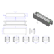 Homebox Homebox brievenbus - Aluinox buitendeel Homebox Homebox brievenbus - Aluinox buitendeel
