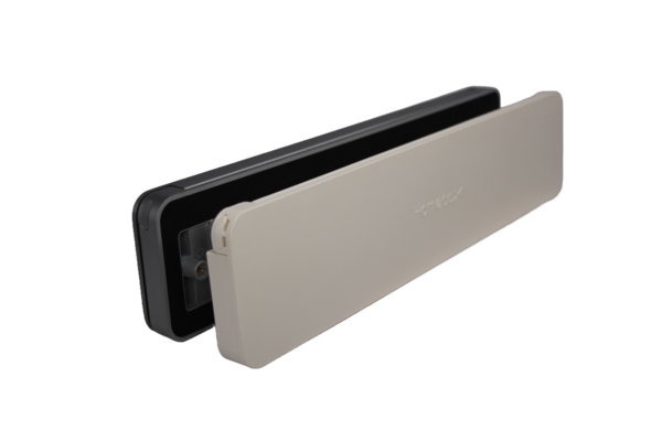 Homebox Homebox Geïsoleerde brievenbus Aluinox binnenklep zwart - inbouw voor buitendeur