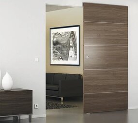 Loftdeur Modern Onzichtbaar schuifdeursysteem Loftdeur Modern Onzichtbaar schuifdeursysteem