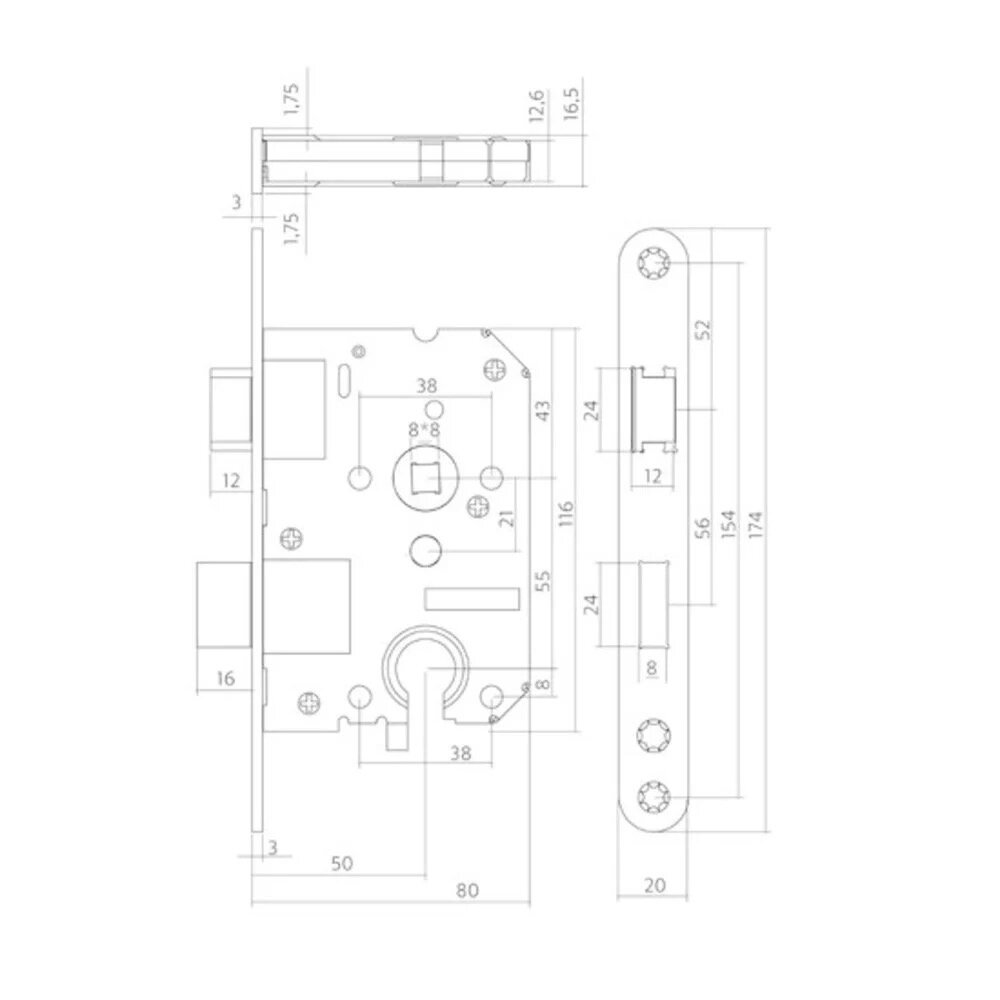 Mooi Deurbeslag Deurbeslag set met slot, cilinderrozet en deurklink Modern geveerd zwart Mooi Deurbeslag Deurbeslag set met slot, cilinderrozet en deurklink Modern geveerd zwart