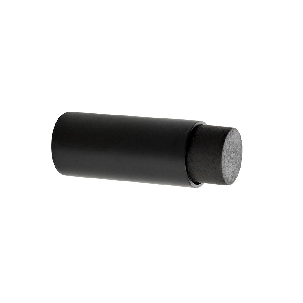 Mooi Deurbeslag Deurstopper zwart wandmontage 60x22mm - muurbescherming voor binnendeur Mooi Deurbeslag Deurstopper zwart wandmontage 60x22mm - muurbescherming voor binnendeur