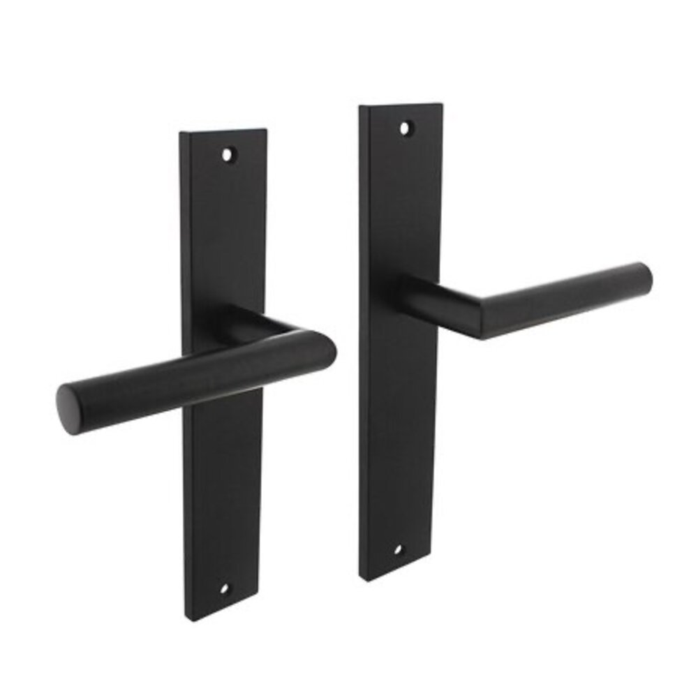 Mooi Deurbeslag Deurbeslag set Ferro met loopslot