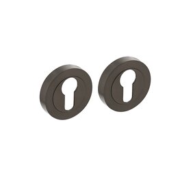 Intersteel Rozetten met profielcilindergat antraciet grijs Intersteel Rozetten met profielcilindergat antraciet grijs