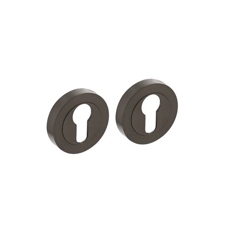 Intersteel Rozetten met profielcilindergat antraciet grijs - deurbeslag - Intersteel Intersteel Rozetten met profielcilindergat antraciet grijs - deurbeslag - Intersteel