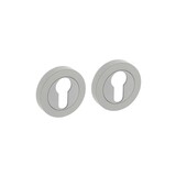 Intersteel Cilinderrozetten rond wit Intersteel Cilinderrozetten rond wit