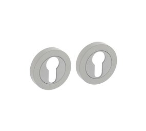 Intersteel Cilinderrozetten rond wit Intersteel Cilinderrozetten rond wit