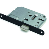 Dulimex Woningbouw klavier kastslot zwart 55 mm